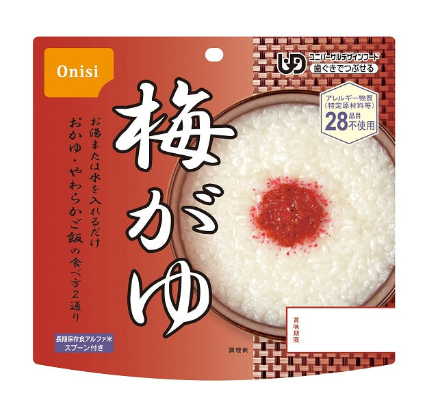 尾西食品　梅がゆ　￼50食　賞味期限5年間残あり 尾西食品 梅がゆ ￼50食 賞味期限5年間残あり Amazon |