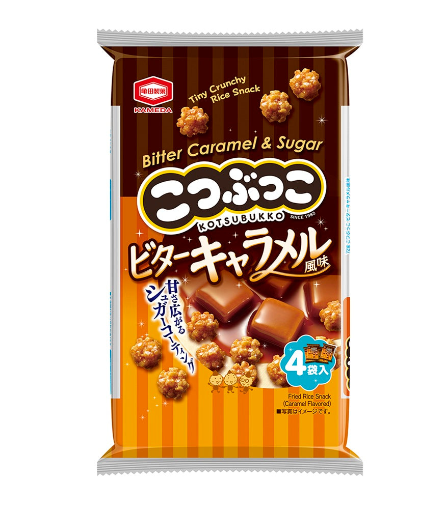 こけこっこ^ - ^ こつぶっこ ビターキャラメル風味 72g | 亀田製菓通販いちば