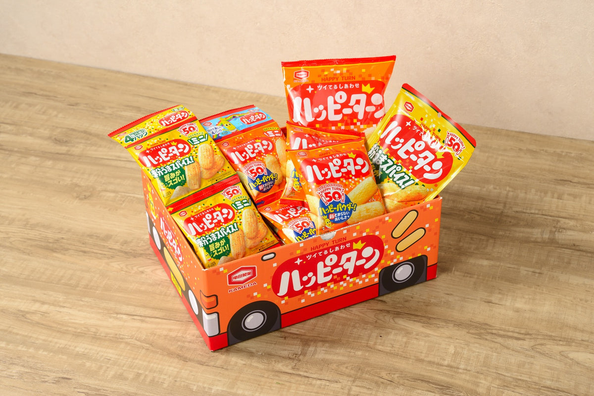 期間限定】ハッピーターン号BOX 1号車 (クッション) | 亀田製菓通販いちば