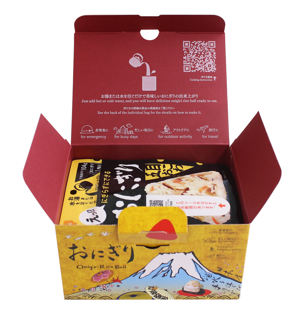 非常食】尾西 携帯おにぎり 6食セット【長期保存】 | 亀田製菓通販いちば