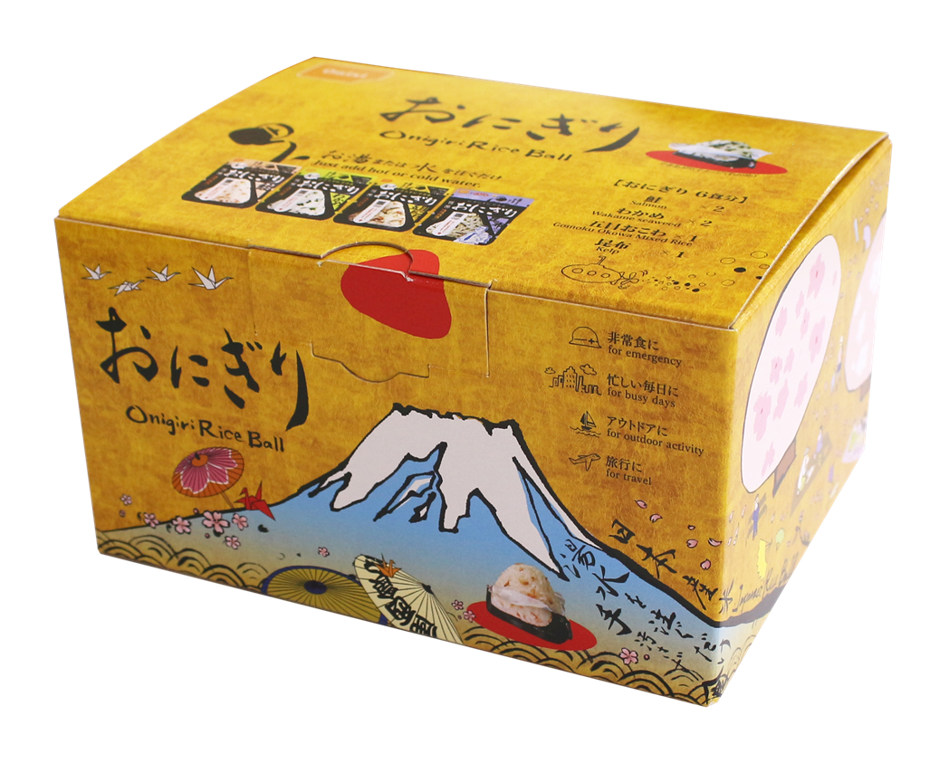 非常食】尾西 携帯おにぎり 6食セット【長期保存】 | 亀田製菓通販いちば