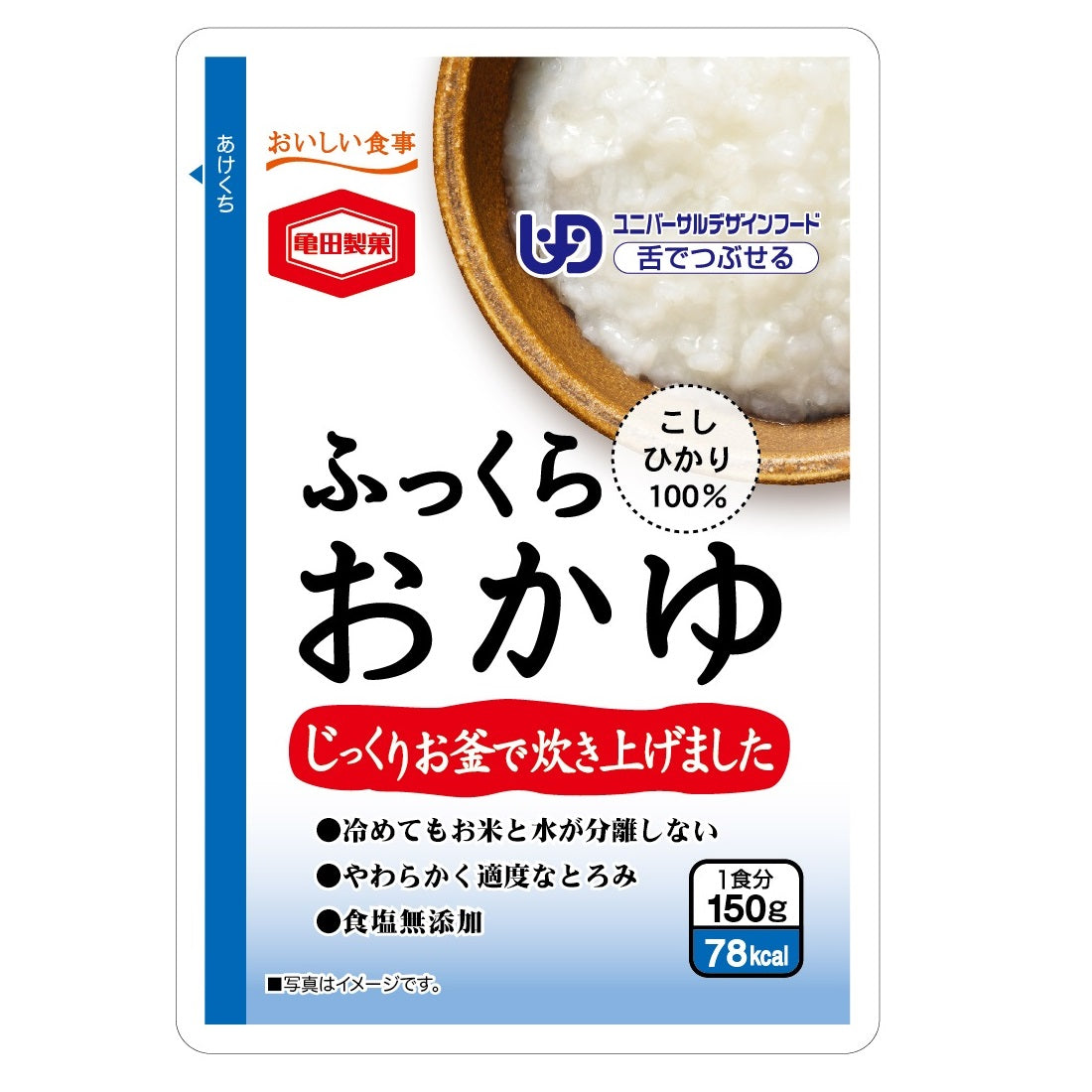ふっくらおかゆ　亀田製菓通販いちば　150g　×36食