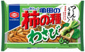 【ケース販売10%オフ】亀田の柿の種わさび 6袋詰 164g×12袋