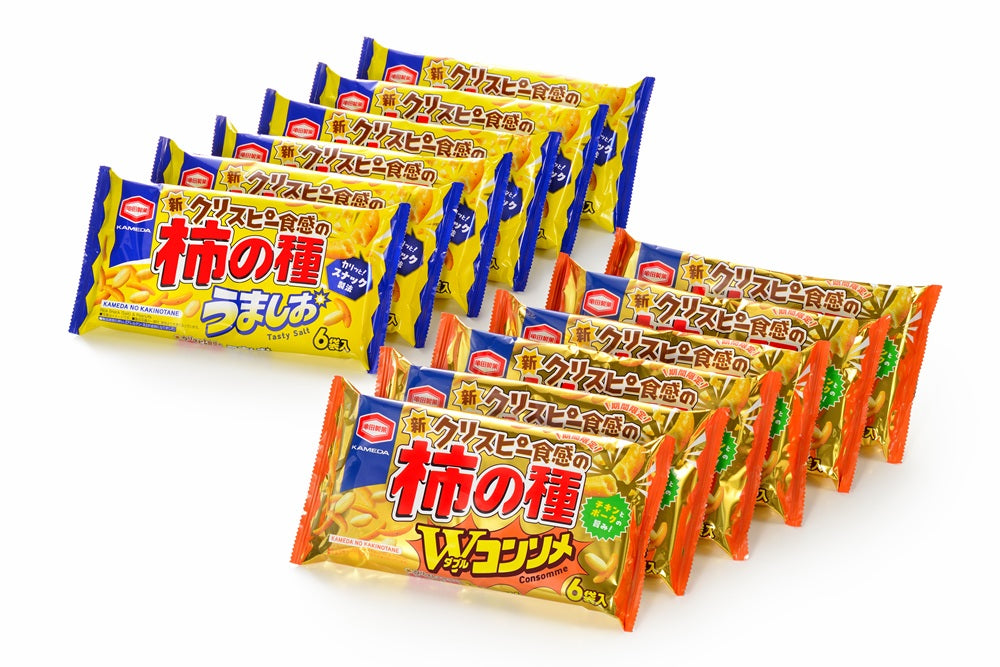 期間限定】親子のおやつ柿の種セット(2種・各6袋) | 亀田製菓通販いちば